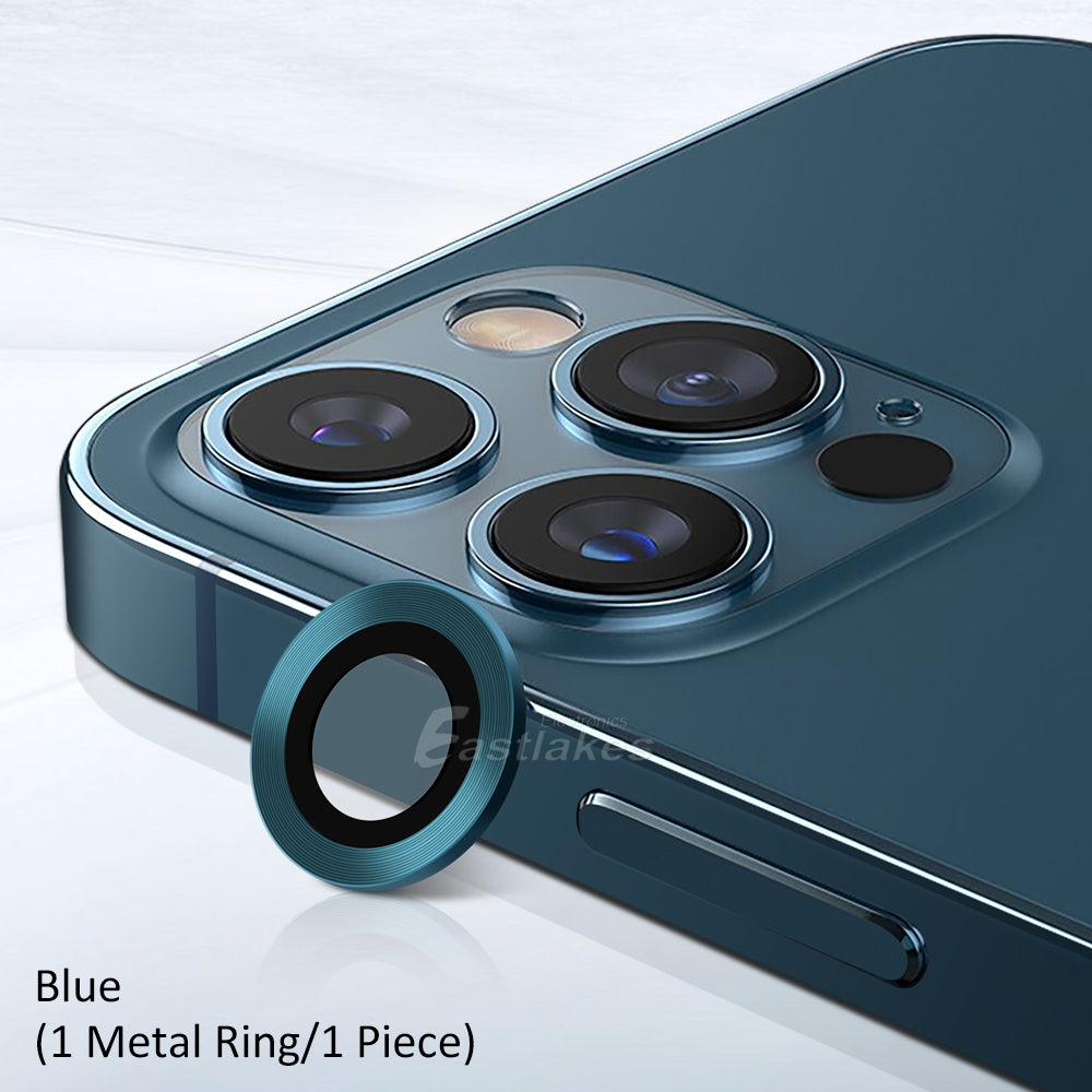 Apple iPhone 12 Series Camera Lens Metal Tempered Glass Protector - Eastlakes Electronics